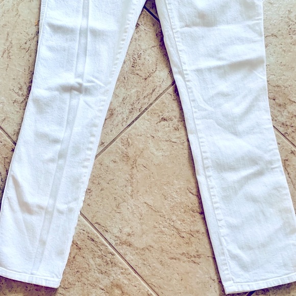 MIH Straight Leg 4 pocket White Jeans Size 29 - Picture 3 of 5
